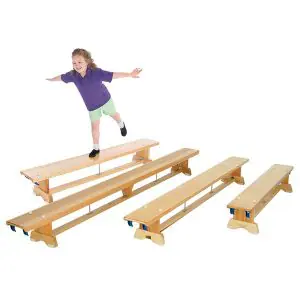 Traditional Wooden Balance Benches