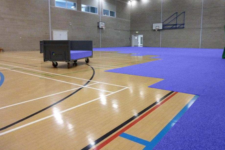 Sports Hall floor Protective cover