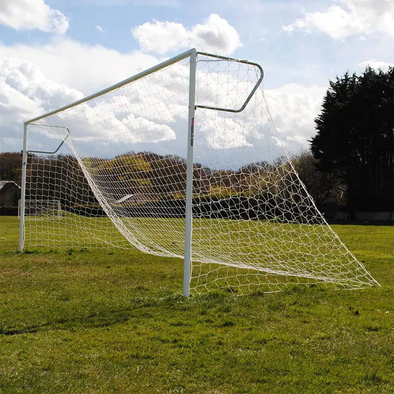 Senior Heavy Duty 24×8 Football Goal: 11-A-Side Socketed Steel | Sportsafe