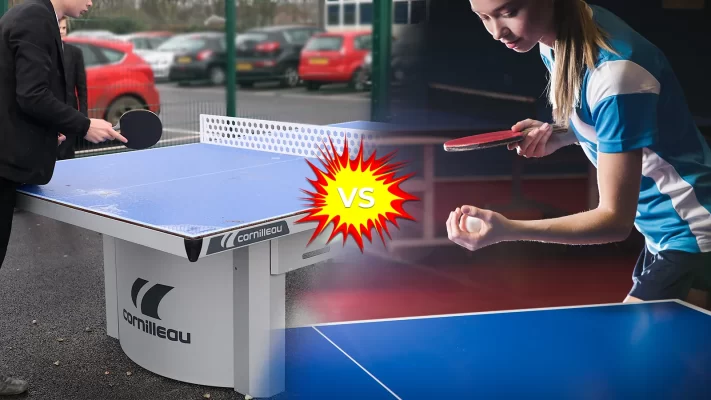 Indoor vs Outdoor Table Tennis Tables for Schools