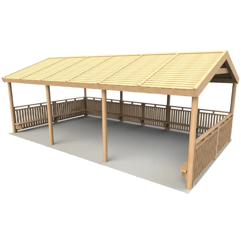 Large Standard Shelter – 7.2 x 4.4m