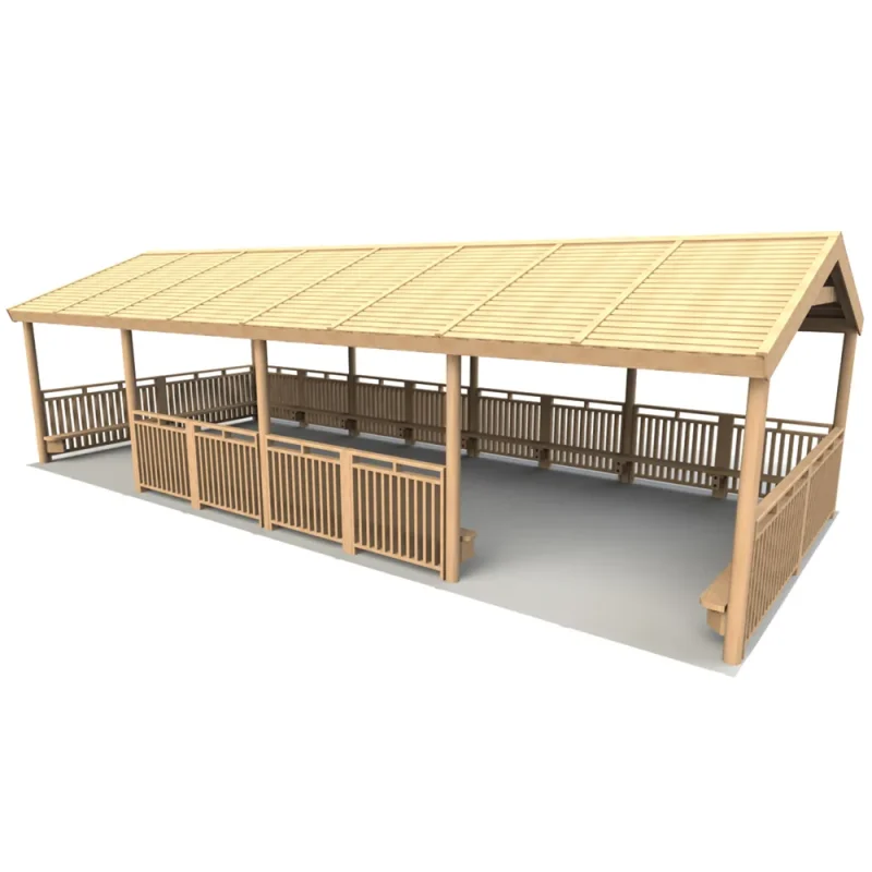 Large Standard Shelter – 9.6 x 4.4m