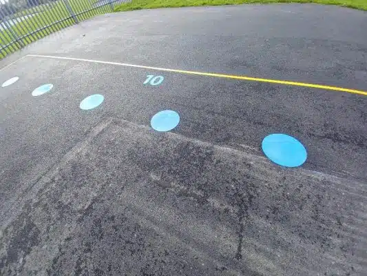 Fire Assembly Line Markings