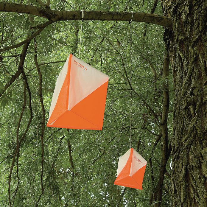 Davies Orienteering Flags - 150mm x 150mm