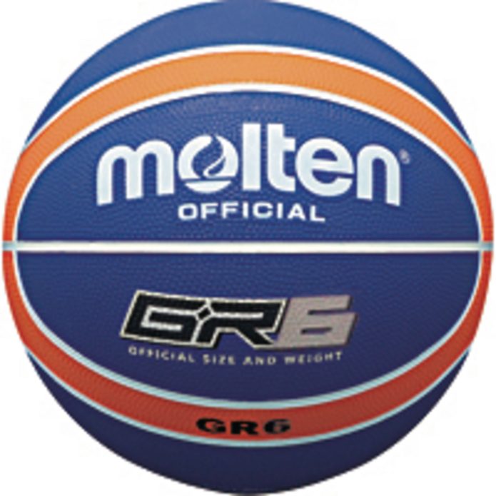 Molten BGR Basketball - Size 5 - Orange/Blue