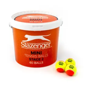 Slazenger Mini Tennis Ball – Orange Bucket