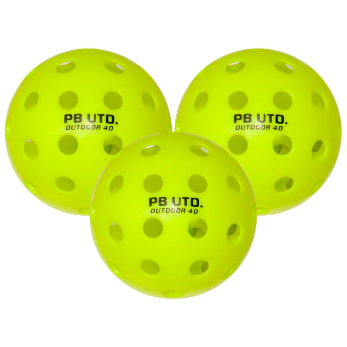 Pickleball Outdoor Ball - Pack of 3