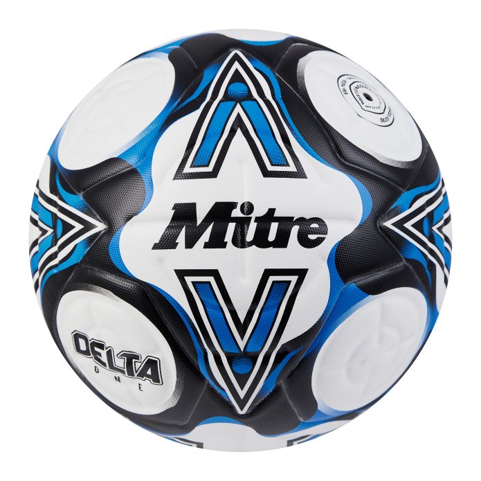 Mitre Delta One - White - Size 5 - Pack of 12 Including Bag