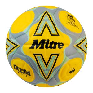 Mitre Delta One - Size 4 - Yellow/Black/Grey