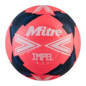 Mitre Impel One – Fluro Pink – Size 4 – Pack of 12 Including Bag