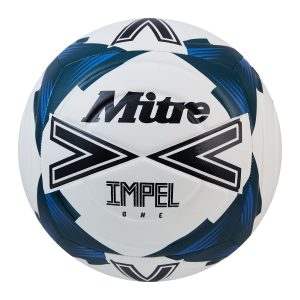 Mitre Impel One - White/Teal - Size 2 - Pack of 12 Including Bag