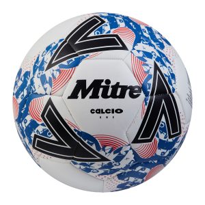 Mitre Calcio 24 - White - Size 4 - Pack of 12 Including Bag