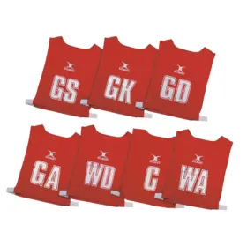 Gilbert Plain M Nball Bib – P7 – 10-14 – Red