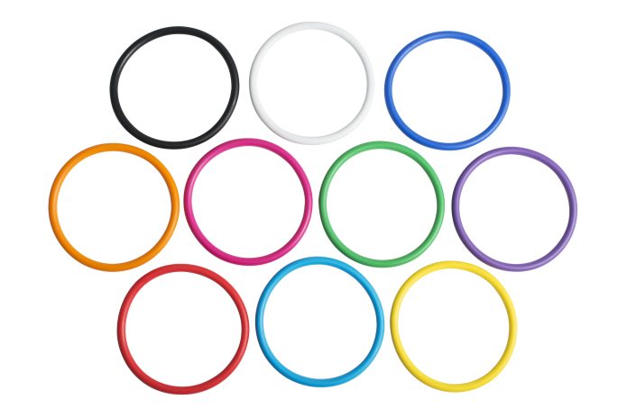 Spordas Activity Tossing Rings - Assorted - 10 Pack