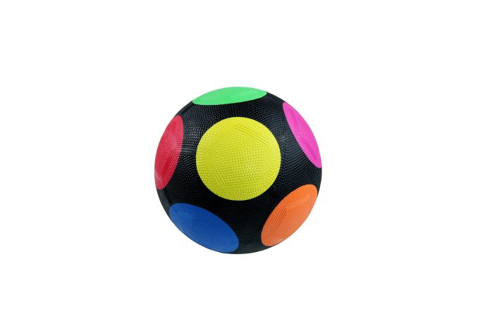 Mini Rainbow Playground Football - Size 3