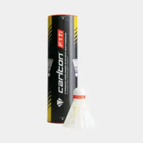 Carlton F1 Shuttlecocks – White Fast – Pack of 6