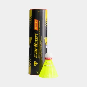 Carlton F1 Shuttlecocks – Yellow – Fast – Pack of 6