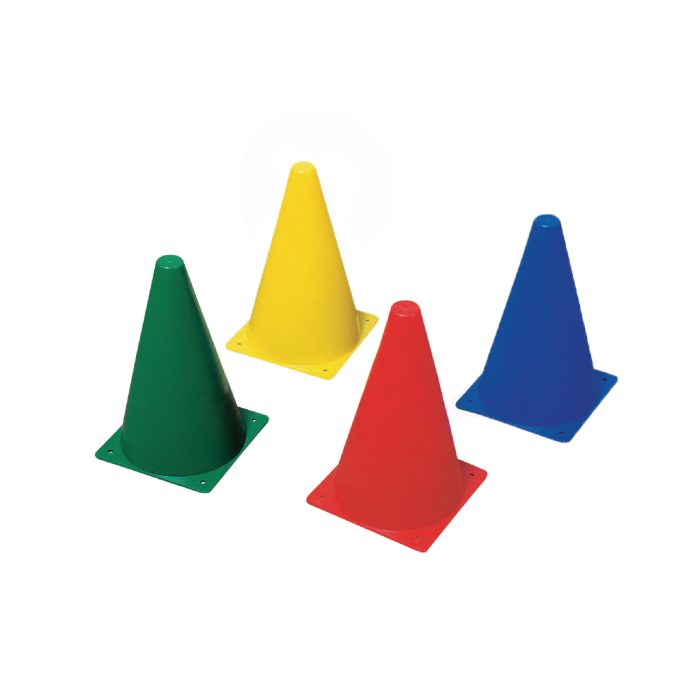 Cones - Plastic - 23cm - Yellow