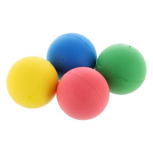 7cm Foam Ball - Pack of 4 Mixed