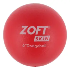 Zoftskin Dodgeball – Size 6 – Red