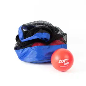 Zoftskin Dodgeball – 6 Inches – Pack of 6 with Bag