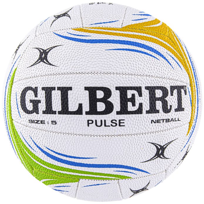 Gilbert Pulse Netball - Size 5 - White