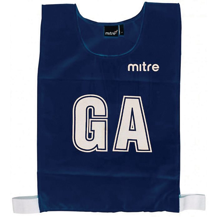 Mitre Netball Bib - Navy - 40 Inch Up