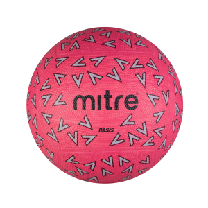 Mitre Oasis Netball - Size 5 - Pink