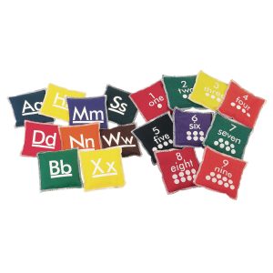 Alphabet and Number Bean Bag Offer