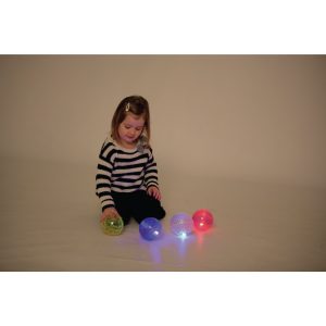 Sensory Light Ball Set - Pack of 4