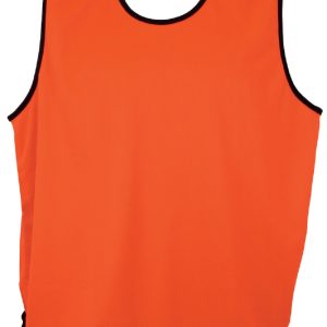 Precision Reversible Bib - Orange/Green - Kids