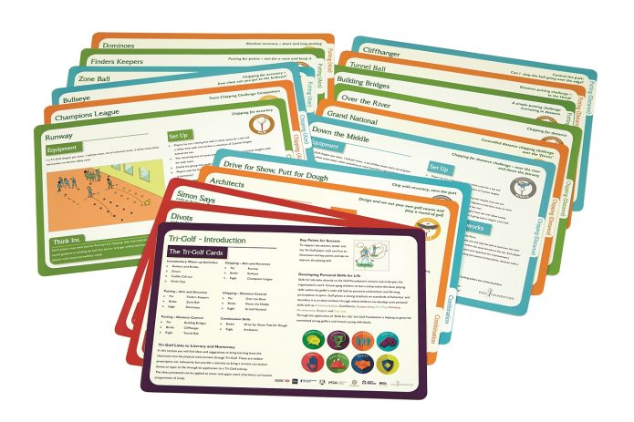 Tri-Golf Resource Activity Cards - Pack of 17