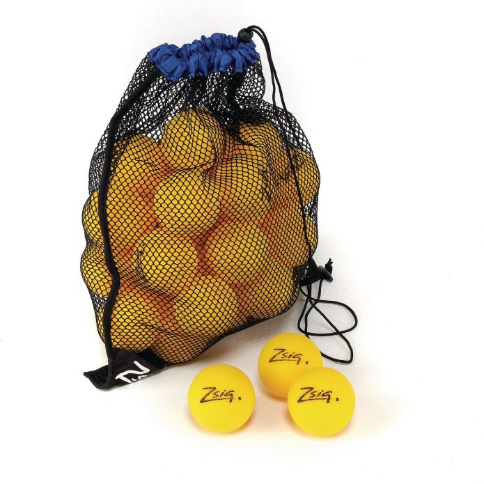 Zsig 9cm Foam Mini Tennis Ball - Red Bag - Pack of 48