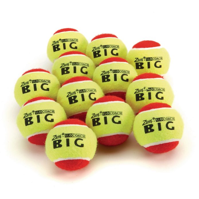 Zsig Big Red Mini Tennis Ball - Red - Pack of 12