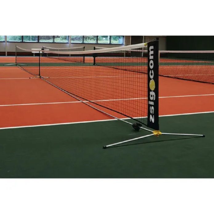 Zsignet Tennis Net - Black - Full Size