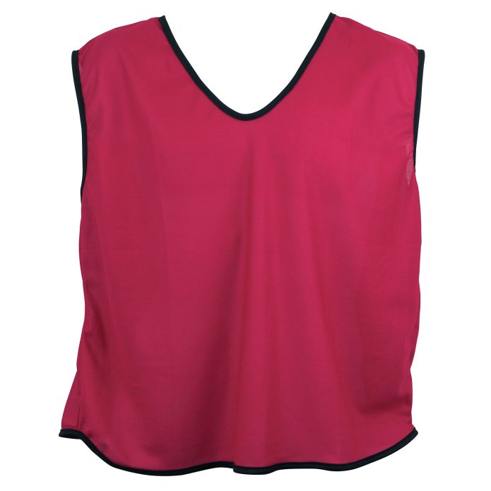 Mesh Training Bib - Adult - Red