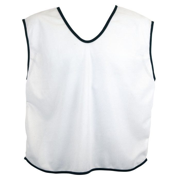 Mesh Training Bib - Adult - White