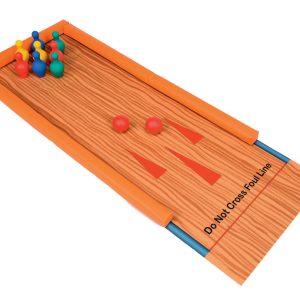 Skittle Set with Mat Bumpers Set