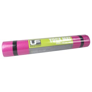 UFE 4mm Yoga Mat - Pink - 183cm x 61cm x 4mm