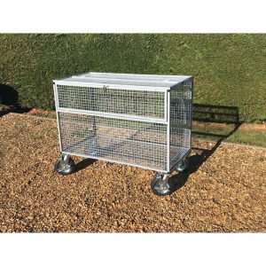 Lockable Trolley - Outdoor Wheels - Grey