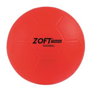 Zoft Touch Dodgeball - Red - 6 Inches