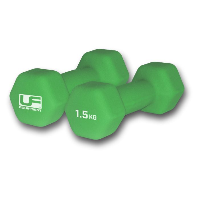 Urban Fitness Hex Dumbbells - 1.5 Kilograms