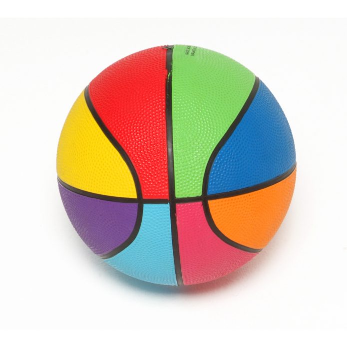 First-play Mini Rainbow Basketball