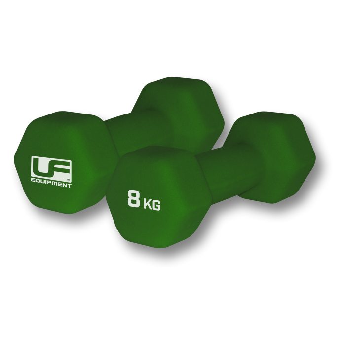 Urban Fitness Hex Dumbbells - 8kg