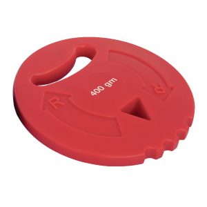 Soft PVC Multi-throw Discus - Red - 0.4kg