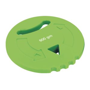 Soft PVC Multi-throw Discus - Green - 0.6kg