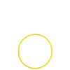 Hula Hoop - 460mm - Yellow