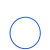 Hula Hoop - 610 Millimeters - Blue