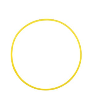 Hula Hoop - 760 Millimeters - Yellow