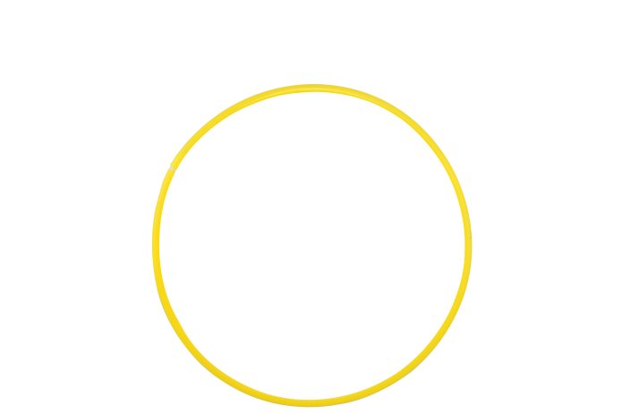 Hula Hoop - 760 Millimeters - Yellow